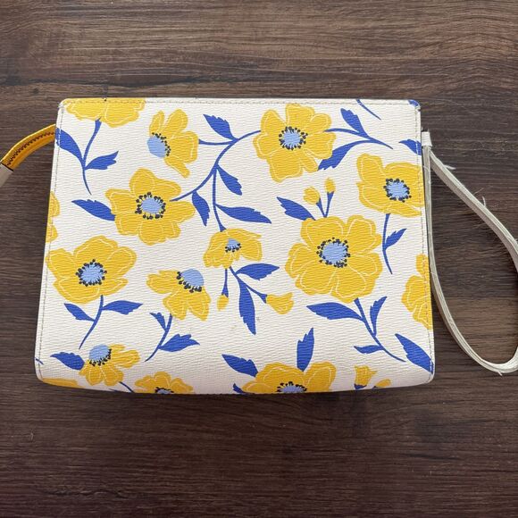 Kate Spade Morgan Sunshine Floral Printed Card Case Wristlet Multicolor NWOT - Picture 3 of 6